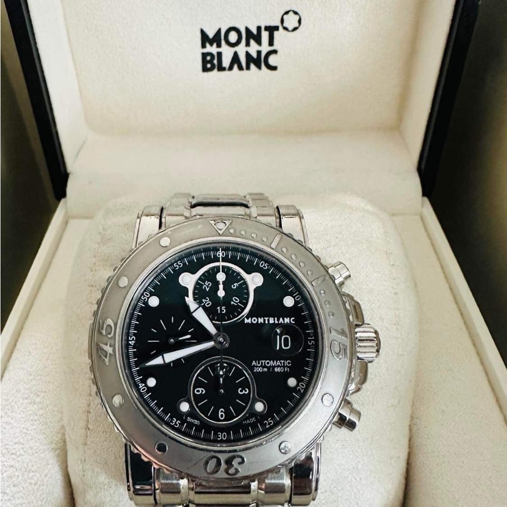 Authentic Mont Blanc Chrono Watch